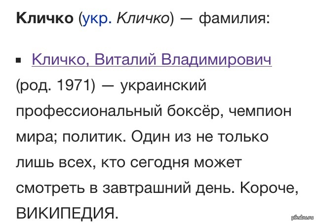Настоящая Фамилия Кличко: происхождение, биография и карьера братьев-боксёров
